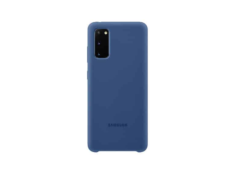 Samsung S20 Silicone Cover Navy Blue 1